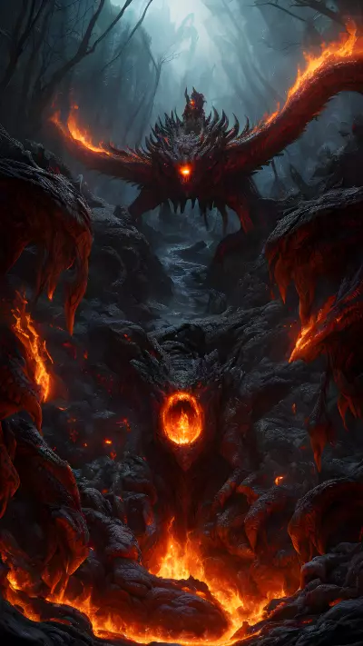 Forbidden Love in the Den of Fire