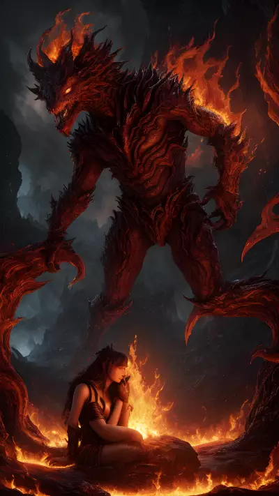 Forbidden Love in the Den of Fire