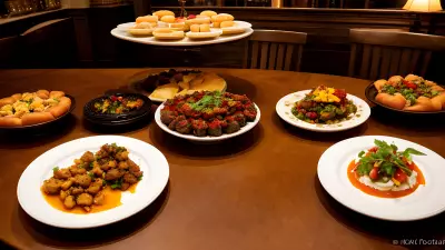 Literary Flavors Unique Food Presentations at a Book Café