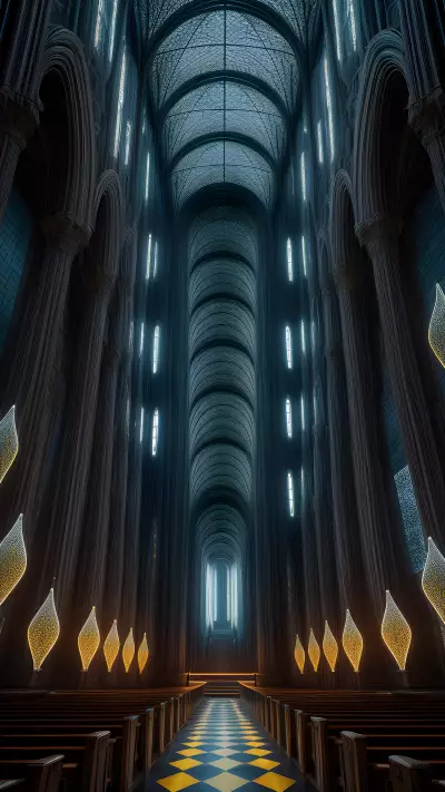 Architectural Journey Exploring Boundaries of Artistic Lighting