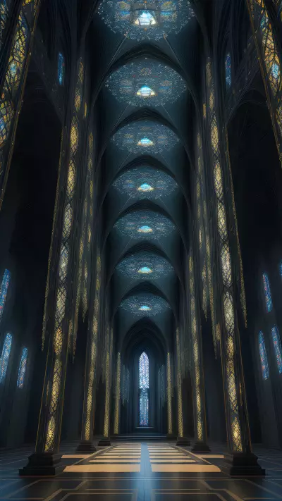 Architectural Journey Exploring Boundaries of Artistic Lighting