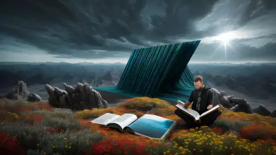 Metal Landscape A Painting of Reading Inspiration