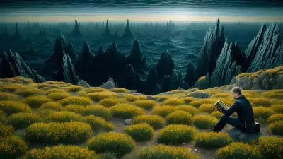 Metal Landscape A Painting of Reading Inspiration