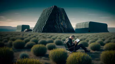 Metal Landscape A Painting of Reading Inspiration
