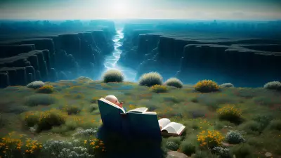 Metal Landscape A Painting of Reading Inspiration