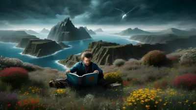 Metal Landscape A Painting of Reading Inspiration