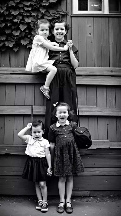 Playful Portraits of Precocious Children A Professional Photographer Inspired by Vivian Maier