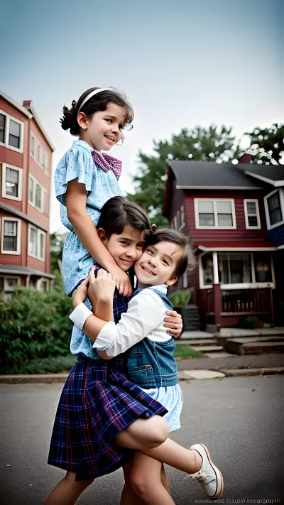 Playful Portraits of Precocious Children A Professional Photographer Inspired by Vivian Maier