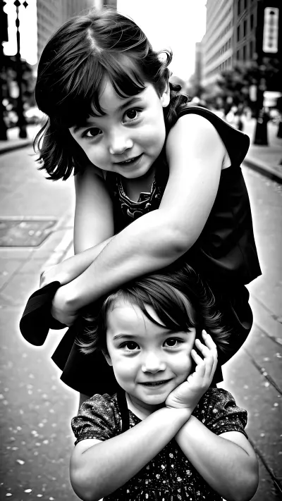 Playful Portraits of Precocious Children A Professional Photographer Inspired by Vivian Maier