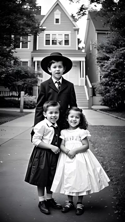 Playful Portraits of Precocious Children A Professional Photographer Inspired by Vivian Maier