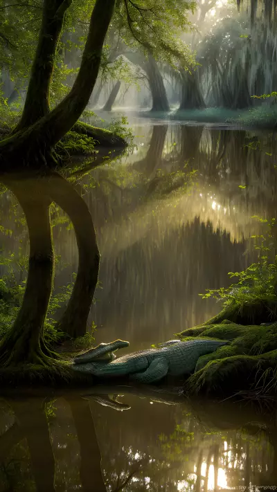 Exploring the Ecosystem Wonders of Dappled Light in the Swamp