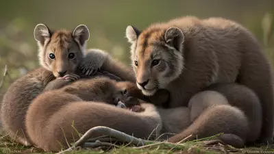 Exploring the Fragility and Resilience of Ecosystems through the Unique Bond between a Baby Mammal and its Mother