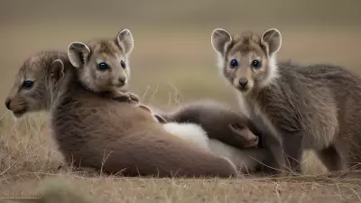 Exploring the Fragility and Resilience of Ecosystems through the Unique Bond between a Baby Mammal and its Mother
