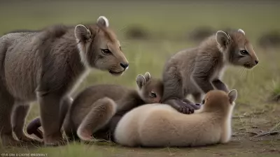 Exploring the Fragility and Resilience of Ecosystems through the Unique Bond between a Baby Mammal and its Mother