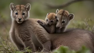 Exploring the Fragility and Resilience of Ecosystems through the Unique Bond between a Baby Mammal and its Mother