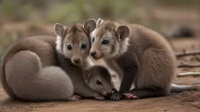 Exploring the Fragility and Resilience of Ecosystems through the Unique Bond between a Baby Mammal and its Mother