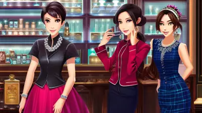 Friends at the Boutique Perfume Shop