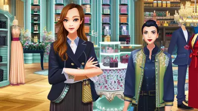 Friends at the Boutique Perfume Shop