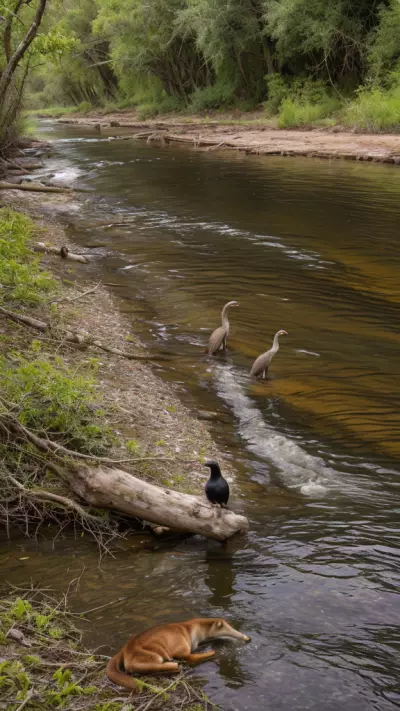 Capturing the Vibrant Diversity Along the Riverbank