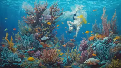 Dive Into Depths of Artistic Expression Through Yang Shaobin's Underwater Conference