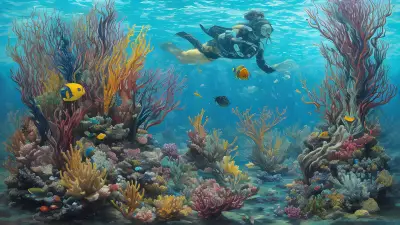 Dive Into Depths of Artistic Expression Through Yang Shaobin's Underwater Conference