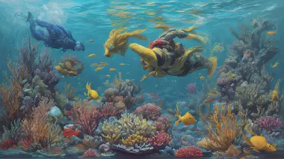 Dive Into Depths of Artistic Expression Through Yang Shaobin's Underwater Conference