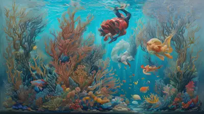 Dive Into Depths of Artistic Expression Through Yang Shaobin's Underwater Conference