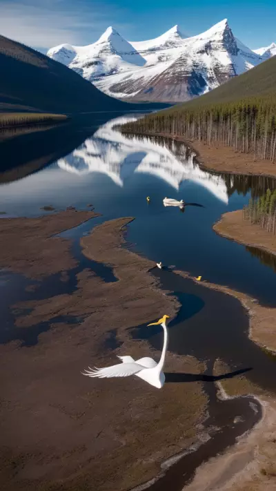 Spectacular Beauty of Whooper Wonders in Remote Locations