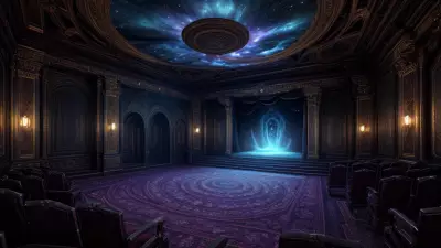 Visions of the Past Time traveling portals in the Haunted Theater
