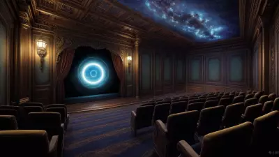 Visions of the Past Time traveling portals in the Haunted Theater