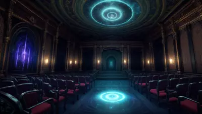Visions of the Past Time traveling portals in the Haunted Theater