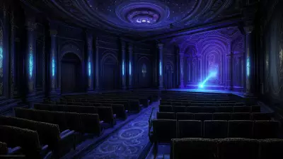 Visions of the Past Time traveling portals in the Haunted Theater