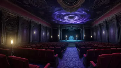 Visions of the Past Time traveling portals in the Haunted Theater