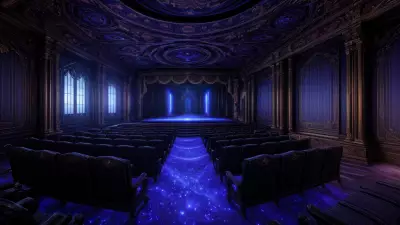 Visions of the Past Time traveling portals in the Haunted Theater