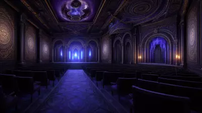 Visions of the Past Time traveling portals in the Haunted Theater