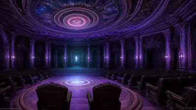 Visions of the Past Time traveling portals in the Haunted Theater