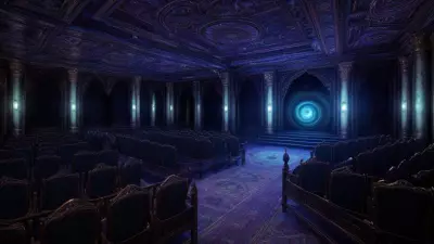 Visions of the Past Time traveling portals in the Haunted Theater