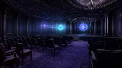 Visions of the Past Time traveling portals in the Haunted Theater