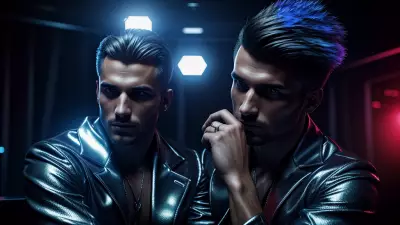 Nightclub Reflections A Formal Portrait of Mathieu Aerni