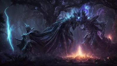 Luminous Realms Where Darkness Meets Magic and Myths Come Alive
