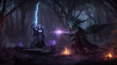 Luminous Realms Where Darkness Meets Magic and Myths Come Alive
