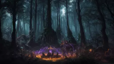 Luminous Realms Where Darkness Meets Magic and Myths Come Alive