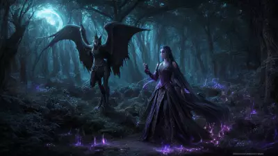 Luminous Realms Where Darkness Meets Magic and Myths Come Alive