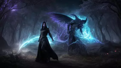Luminous Realms Where Darkness Meets Magic and Myths Come Alive