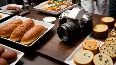 Mobile Food Photography Studio Homemade Dishes on Location