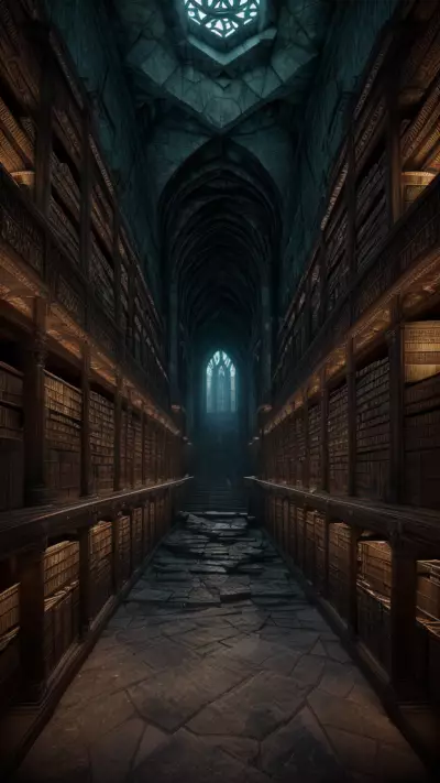 Tongues of Dust A Shadowy Serenade in the Ancient Library