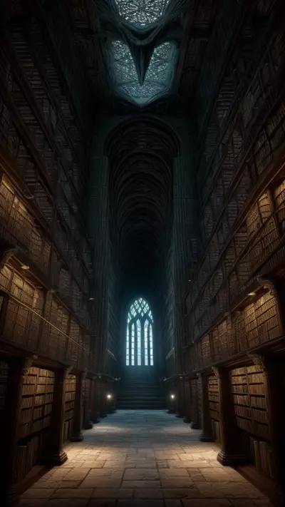 Tongues of Dust A Shadowy Serenade in the Ancient Library