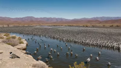 Expressive Wildlife Photography Flocking Birds in Their Natural Habitat