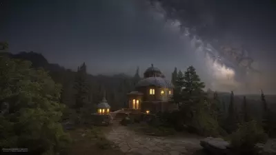 Celestial Explorations Mystical Legends at the Observatory