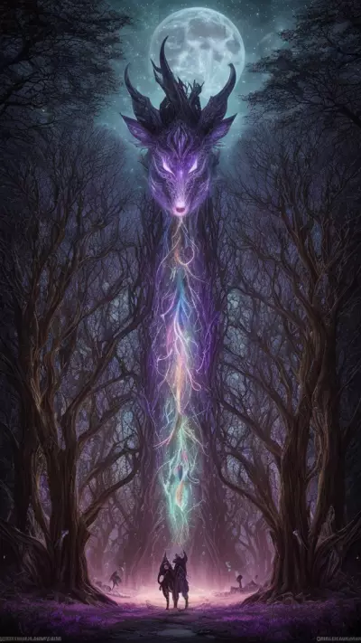 Celestial Tribes at the Moonlit Glade